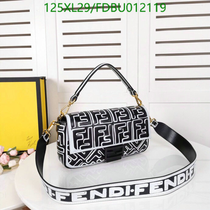 Fendi Bag-(4A)-Baguette-,Code: FDBU012119,$: 125USD