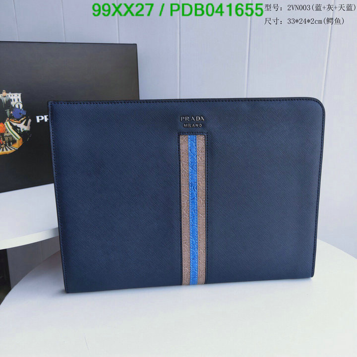 Prada Bag-(Mirror)-Clutch-,Code: PDB041655,$: 99USD