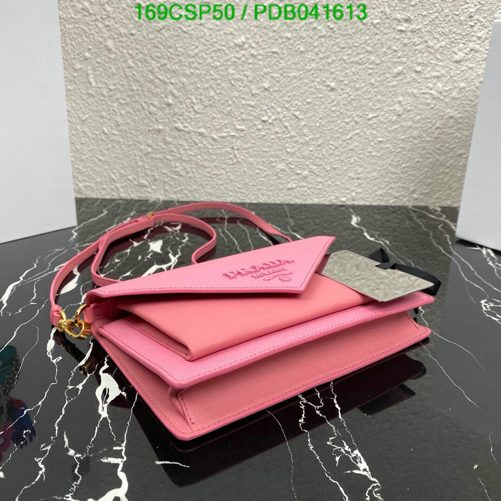 Prada Bag-(Mirror)-Diagonal-,Code: PDB041613,$: 169USD