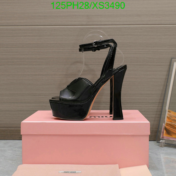 Women Shoes-Miu Miu, Code: XS3490,$: 125USD