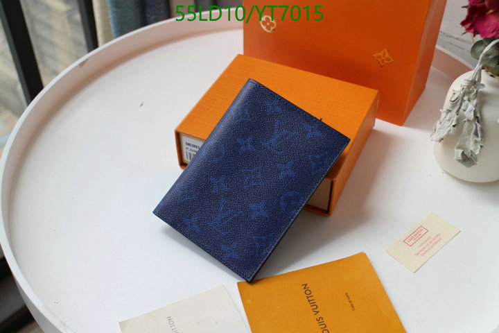 LV Bags-(Mirror)-Wallet-,Code: YT7015,$: 55USD