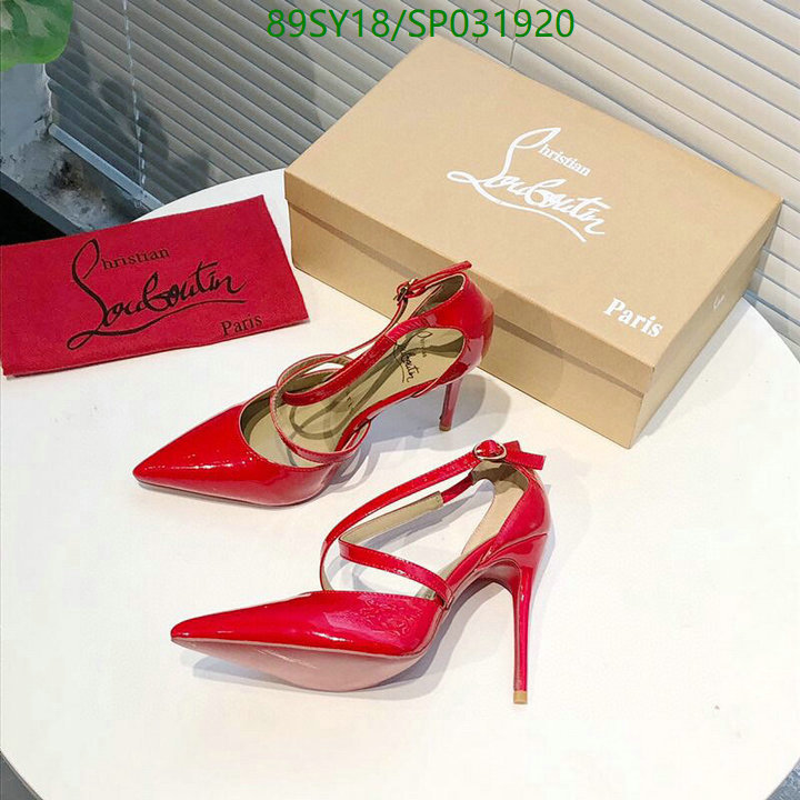 Women Shoes- Christian Louboutin, Code: SP031920,$: 89USD