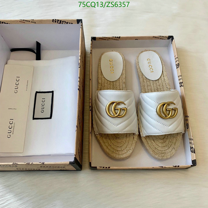 Women Shoes-Gucci, Code: ZS6357,$: 75USD