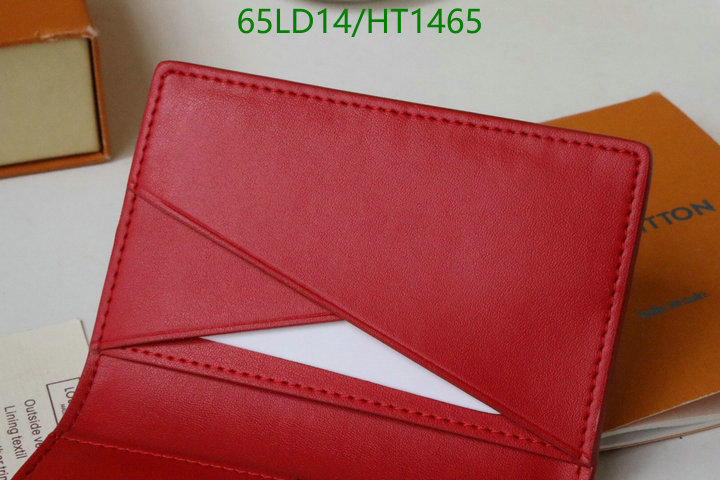 LV Bags-(Mirror)-Wallet-,Code: HT1465,$: 65USD
