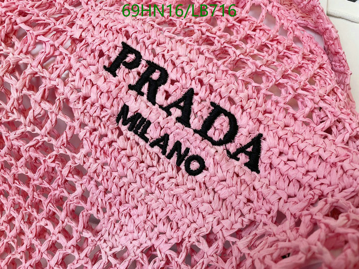 Prada Bag-(4A)-Handbag-,Code: LB716,$: 69USD