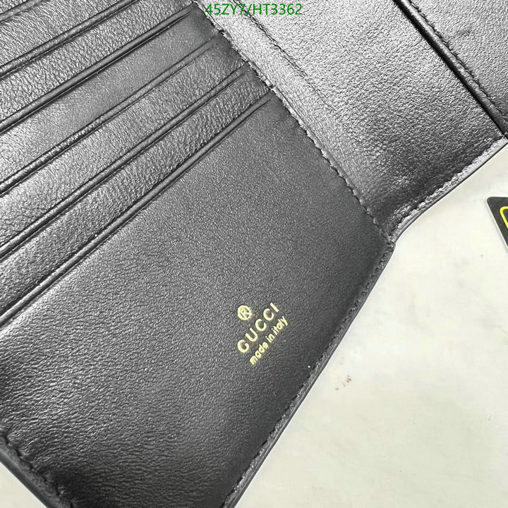 Gucci Bag-(4A)-Wallet-,Code: HT3362,$: 45USD