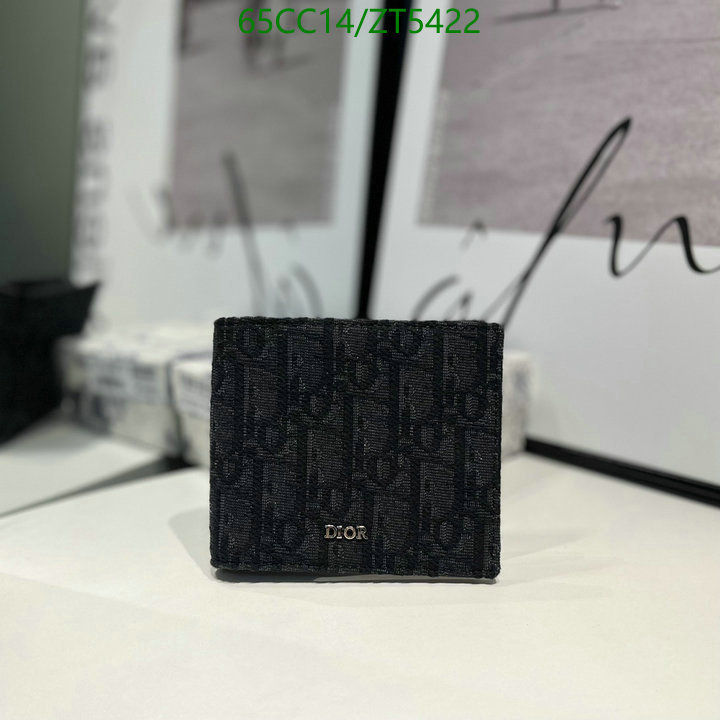 Dior Bags -(Mirror)-Wallet-,Code: ZT5422,$: 65USD