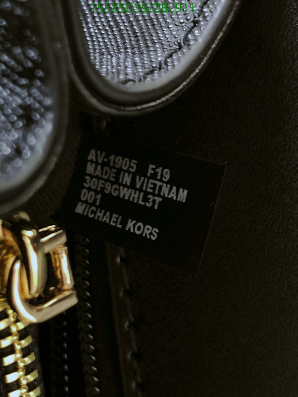 Michael Kors Bag-(Mirror)-Diagonal-,Code: ZB2911,$: 155USD