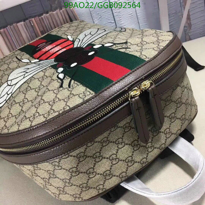 Gucci Bag-(4A)-Backpack-,Code: GGB092564,