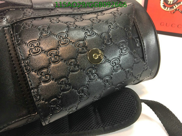 Gucci Bag-(4A)-Backpack-,Code: GGB092666,$:139USD