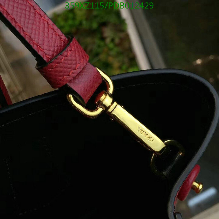 Prada Bag-(Mirror)-Handbag-,Code: PDB012429,$:359USD
