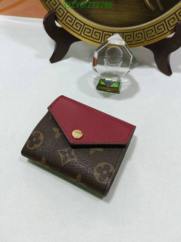 LV Bags-(4A)-Wallet-,Code: ZT2786,$: 39USD