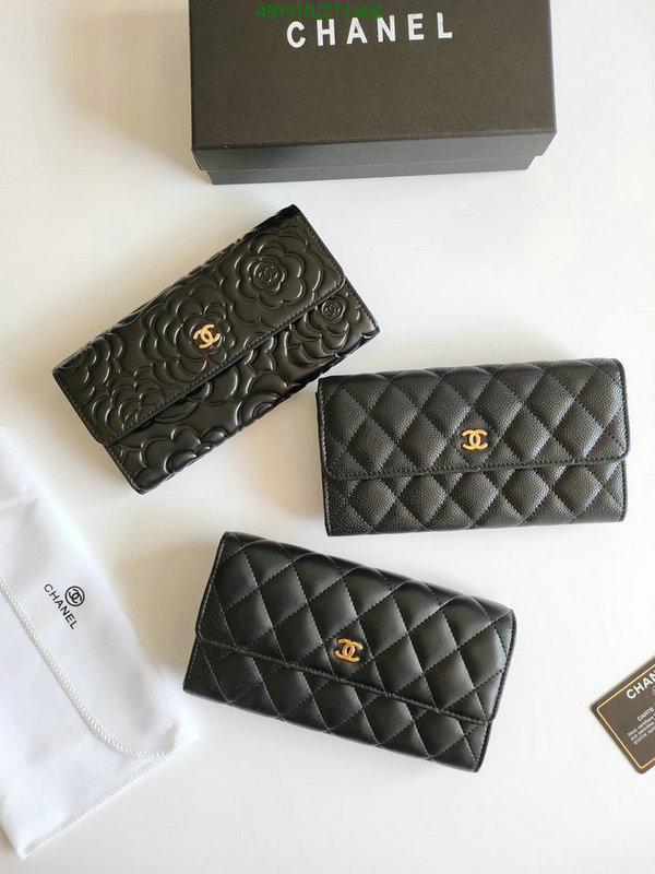Chanel Bags ( 4A )-Wallet-,Code: ZT1606,$: 49USD