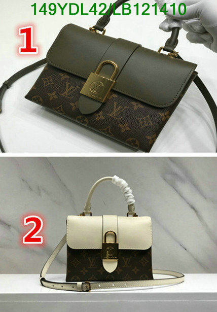 LV Bags-(Mirror)-Handbag-,Code: LB121410,$: 149USD