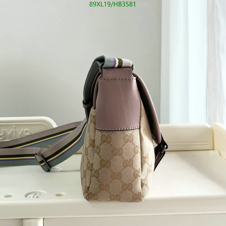 Gucci Bag-(4A)-Diagonal-,Code: HB3581,$: 89USD