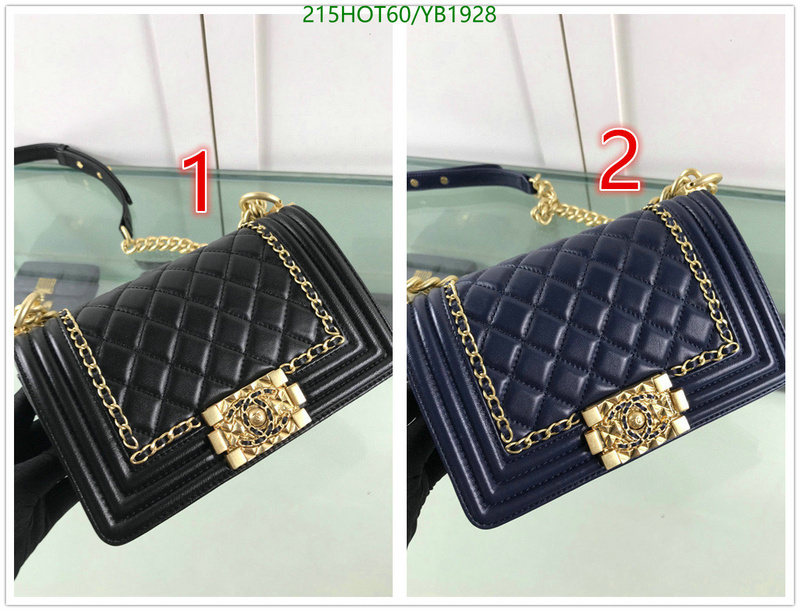 Chanel Bags -(Mirror)-Le Boy,Code: YB1928,$: 215USD