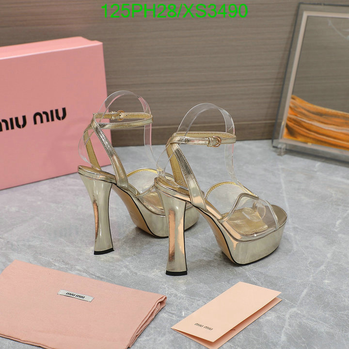 Women Shoes-Miu Miu, Code: XS3490,$: 125USD