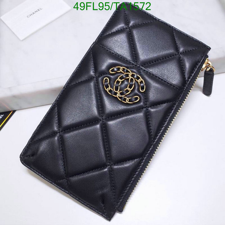 Chanel Bags ( 4A )-Wallet-,Code: TA1572,$: 49USD