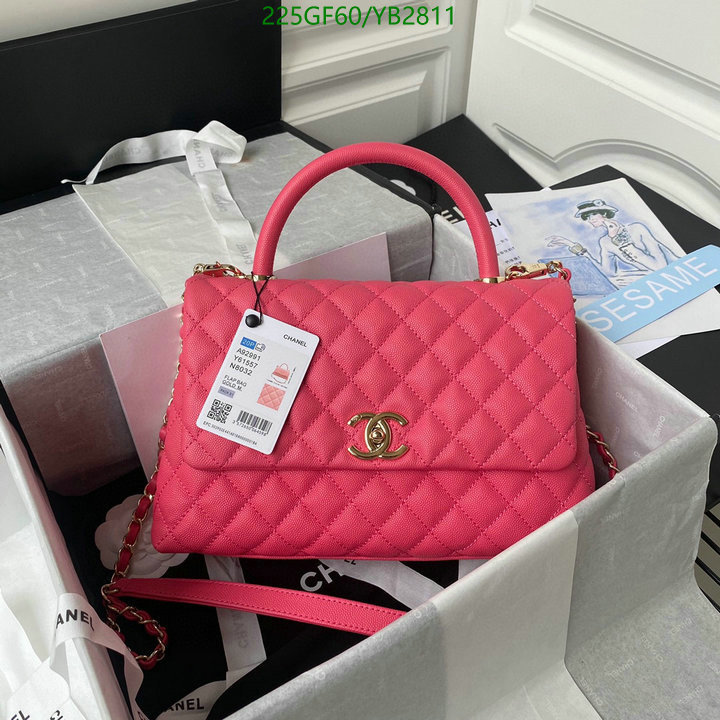 Chanel Bags -(Mirror)-Handbag-,Code: YB2811,$: 225USD