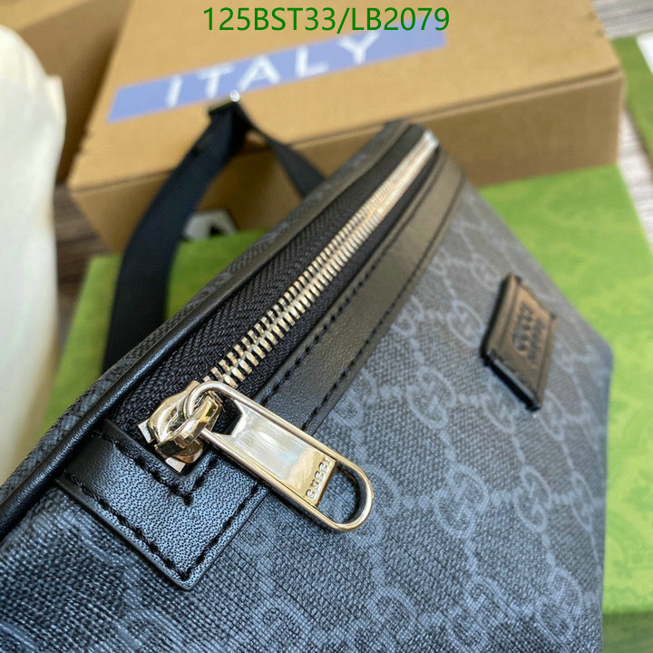 Gucci Bag-(Mirror)-Belt Bag-Chest Bag--,Code: LB2079,$: 125USD