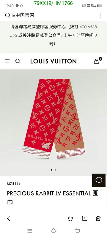 Scarf-LV, Code: HM1766,$: 79USD