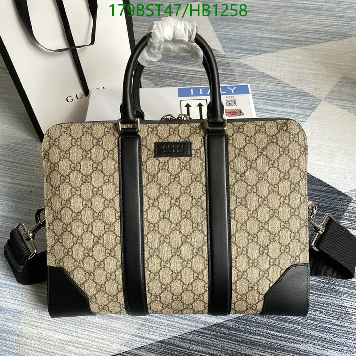 Gucci Bag-(Mirror)-Handbag-,Code: HB1258,$: 179USD