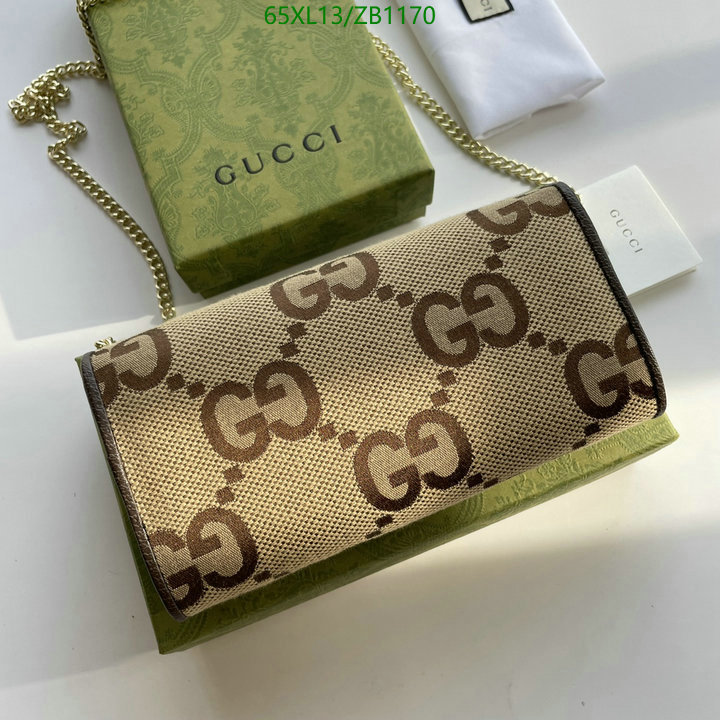 Gucci Bag-(4A)-Diagonal-,Code: ZB1170,$: 65USD