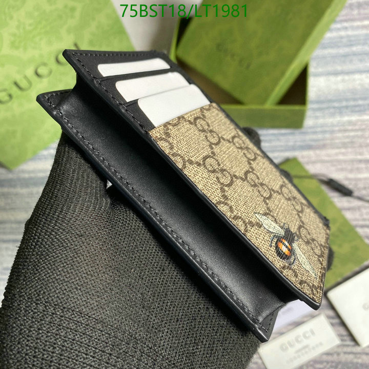 Gucci Bag-(Mirror)-Wallet-,Code: LT1981,$: 75USD