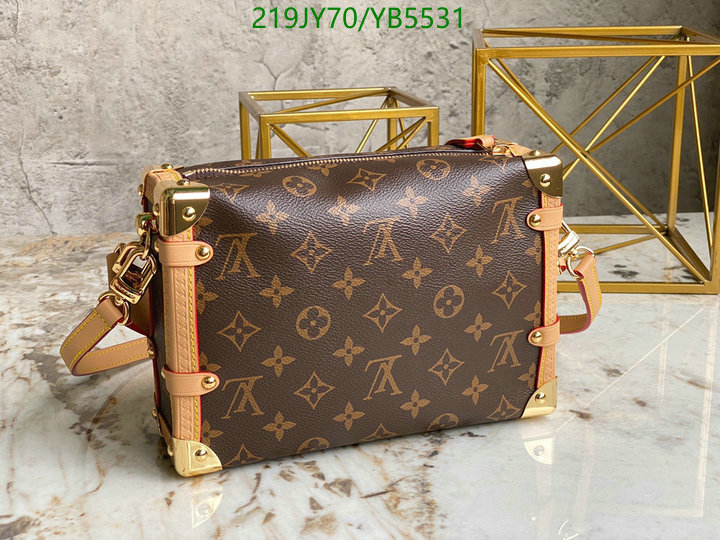 LV Bags-(Mirror)-Petite Malle-,Code: YB5531,$: 219USD