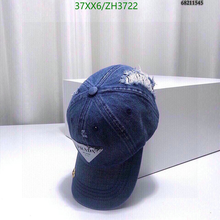 Cap -(Hat)-Prada, Code: ZH3722,$: 37USD