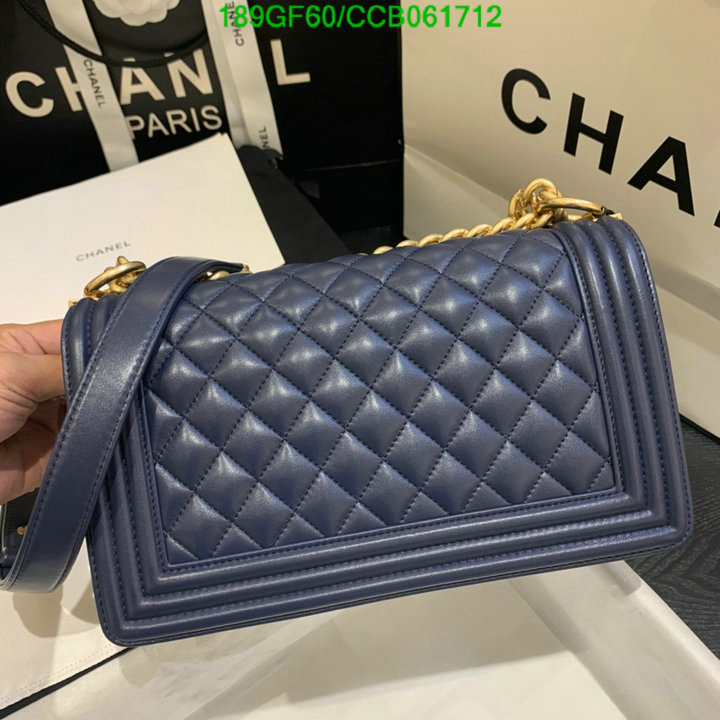 Chanel Bags -(Mirror)-Le Boy,Code: CCB061712,$: 189USD