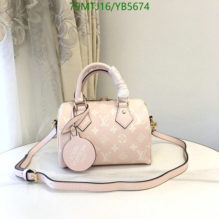 LV Bags-(4A)-Speedy-,Code: YB5674,$: 79USD