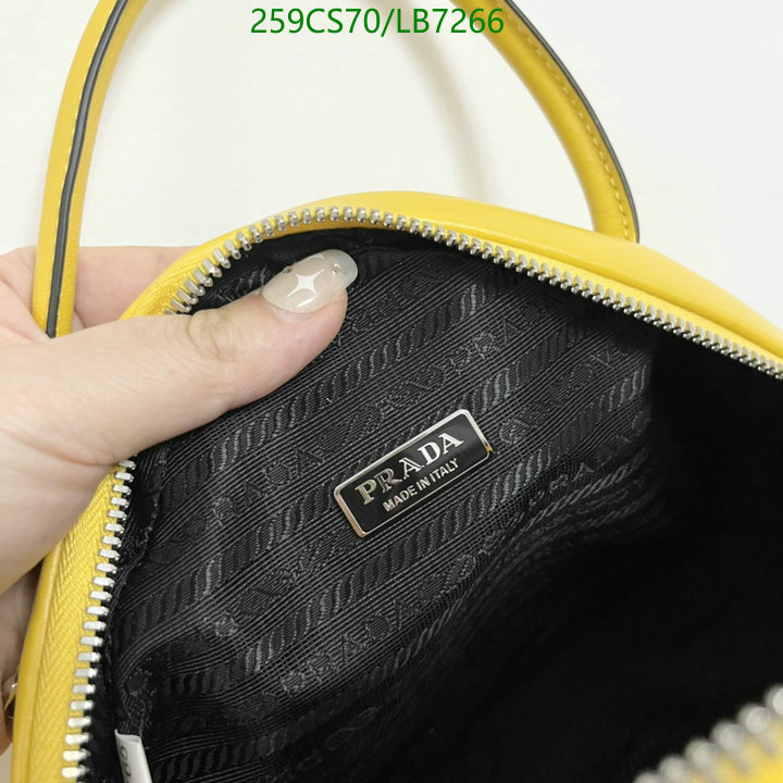 Prada Bag-(Mirror)-Triangle,Code: LB7266,$: 259USD