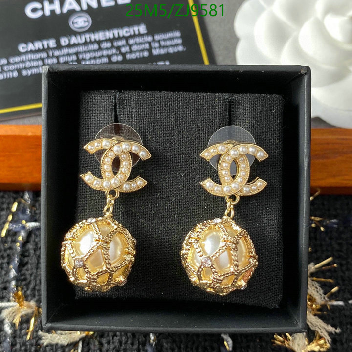 Jewelry-Chanel,Code: ZJ9581,$: 25USD