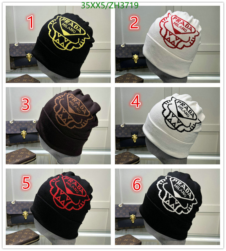 Cap -(Hat)-Prada, Code: ZH3719,$: 35USD