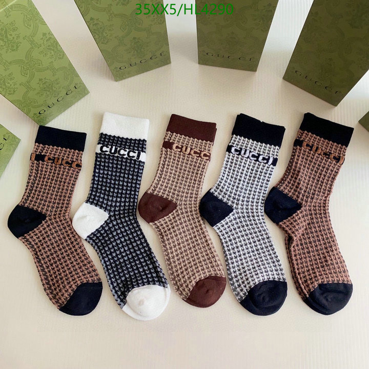 Sock-Gucci, Code: HL4290,$: 35USD