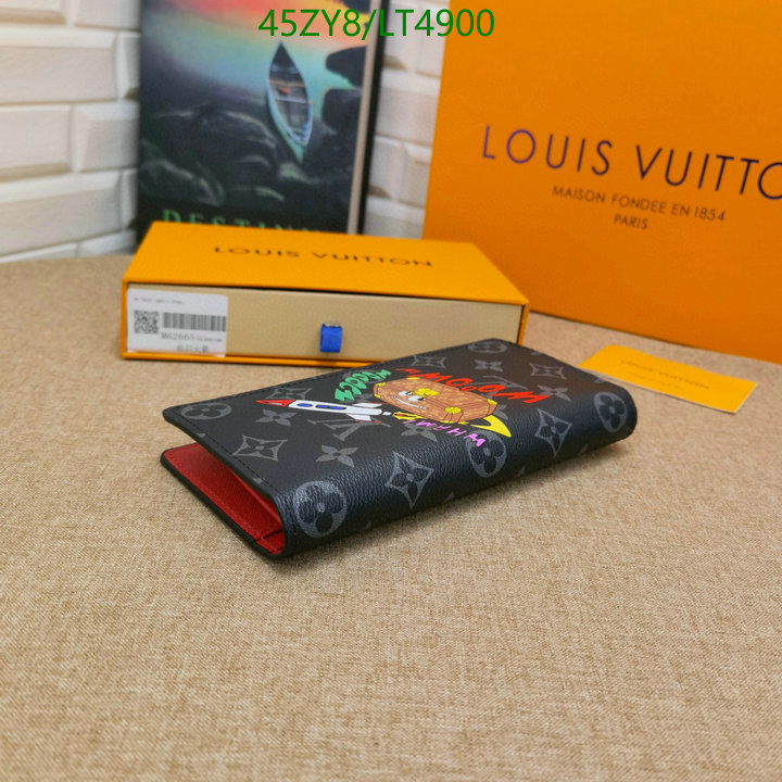LV Bags-(4A)-Wallet-,Code: LT4900,$: 45USD