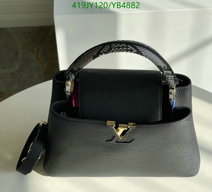 LV Bags-(Mirror)-Handbag-,Code: YB4882,$: 419USD