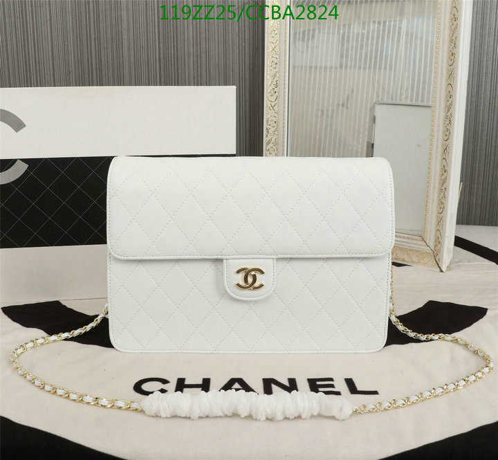 Chanel Bags ( 4A )-Diagonal-,Code: CCBA2824,$: 119USD