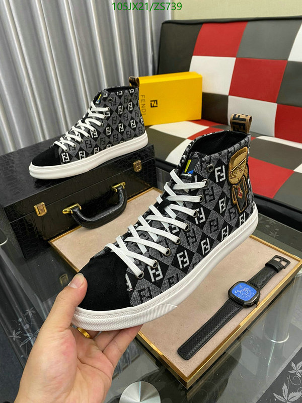 Men shoes-Fendi, Code: ZS739,$: 105USD