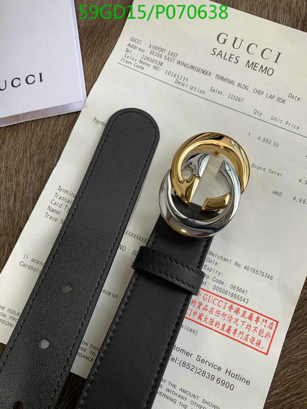Belts-Gucci, Code: P070638,$: 59USD