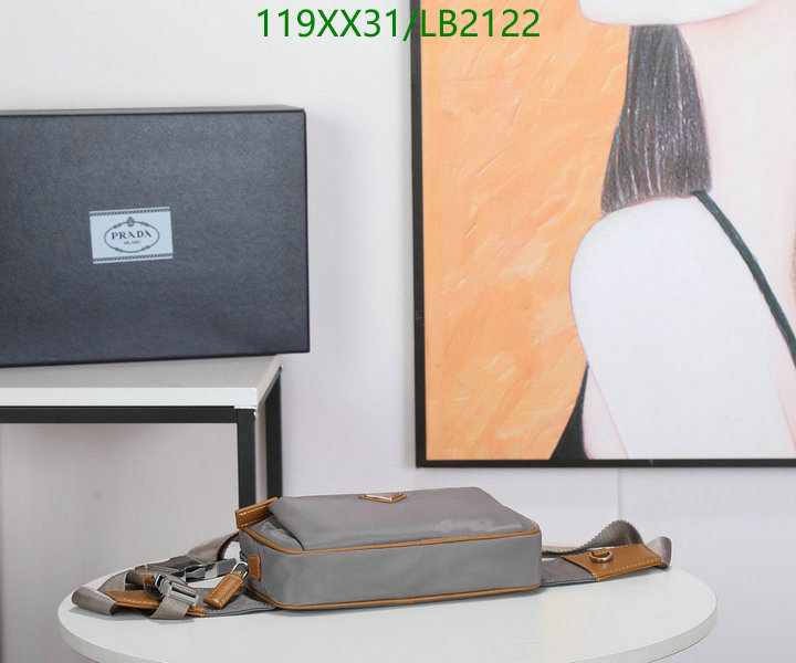 Prada Bag-(Mirror)-Diagonal-,Code: LB2122,$: 119USD