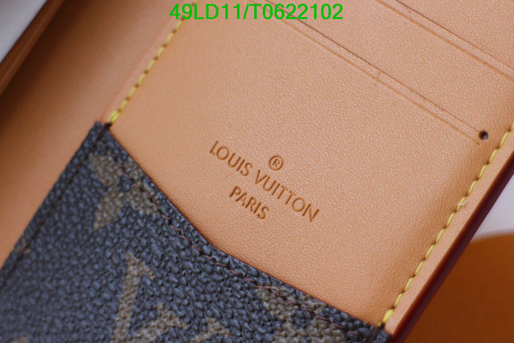 LV Bags-(Mirror)-Wallet-,Code: T0622102,$: 49USD