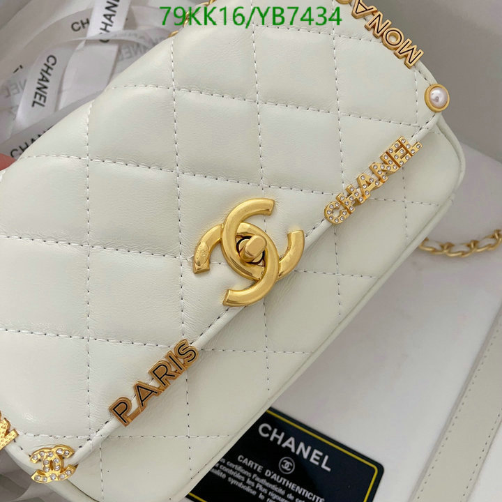 Chanel Bags ( 4A )-Diagonal-,Code: YB7434,$: 79USD