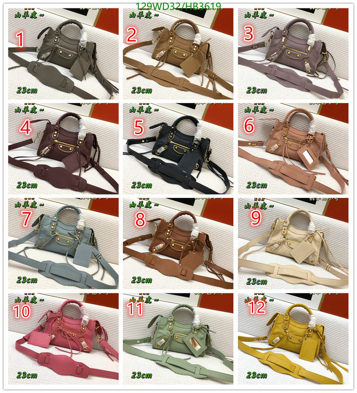 Balenciaga Bag-(4A)-Neo Classic-,Code: HB3619,$: 129USD