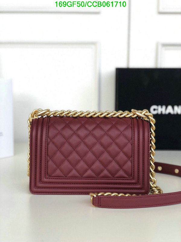 Chanel Bags -(Mirror)-Le Boy,Code: CCB061710,$: 169USD