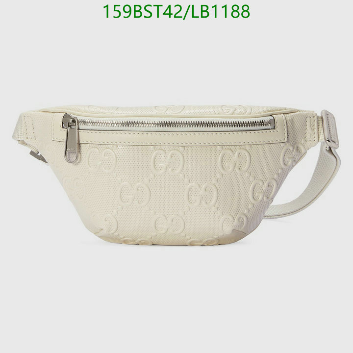 Gucci Bag-(Mirror)-Belt Bag-Chest Bag--,Code: LB1188,$: 159USD