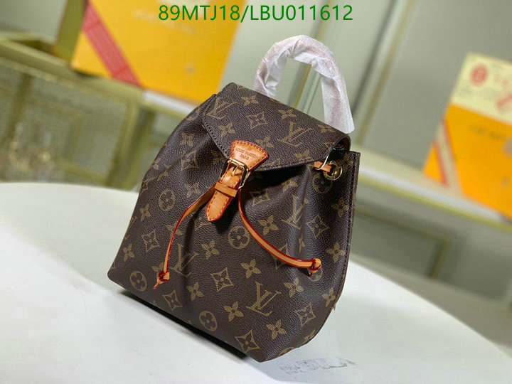 LV Bags-(4A)-Backpack-,Code: LBU011612,$: 89USD