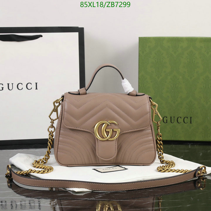 Gucci Bag-(4A)-Marmont,Code: ZB7299,$: 85USD