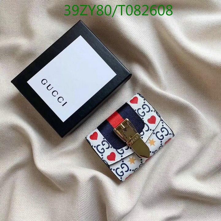 Gucci Bag-(4A)-Wallet-,Code: T082608,$:39USD